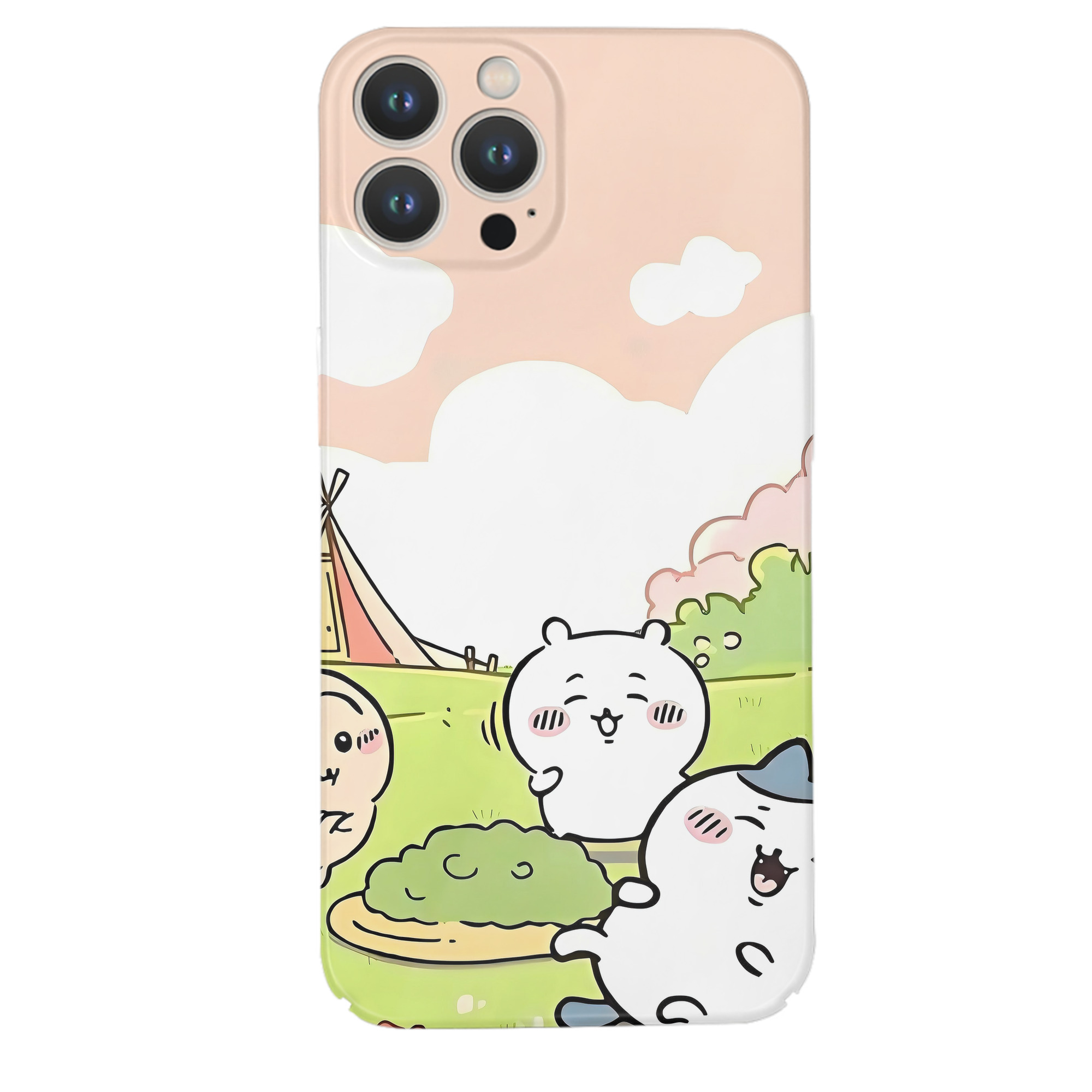 （画像用） ちいかわ Chii-kawa 【iPhone 14シリーズ対応】ハードケース